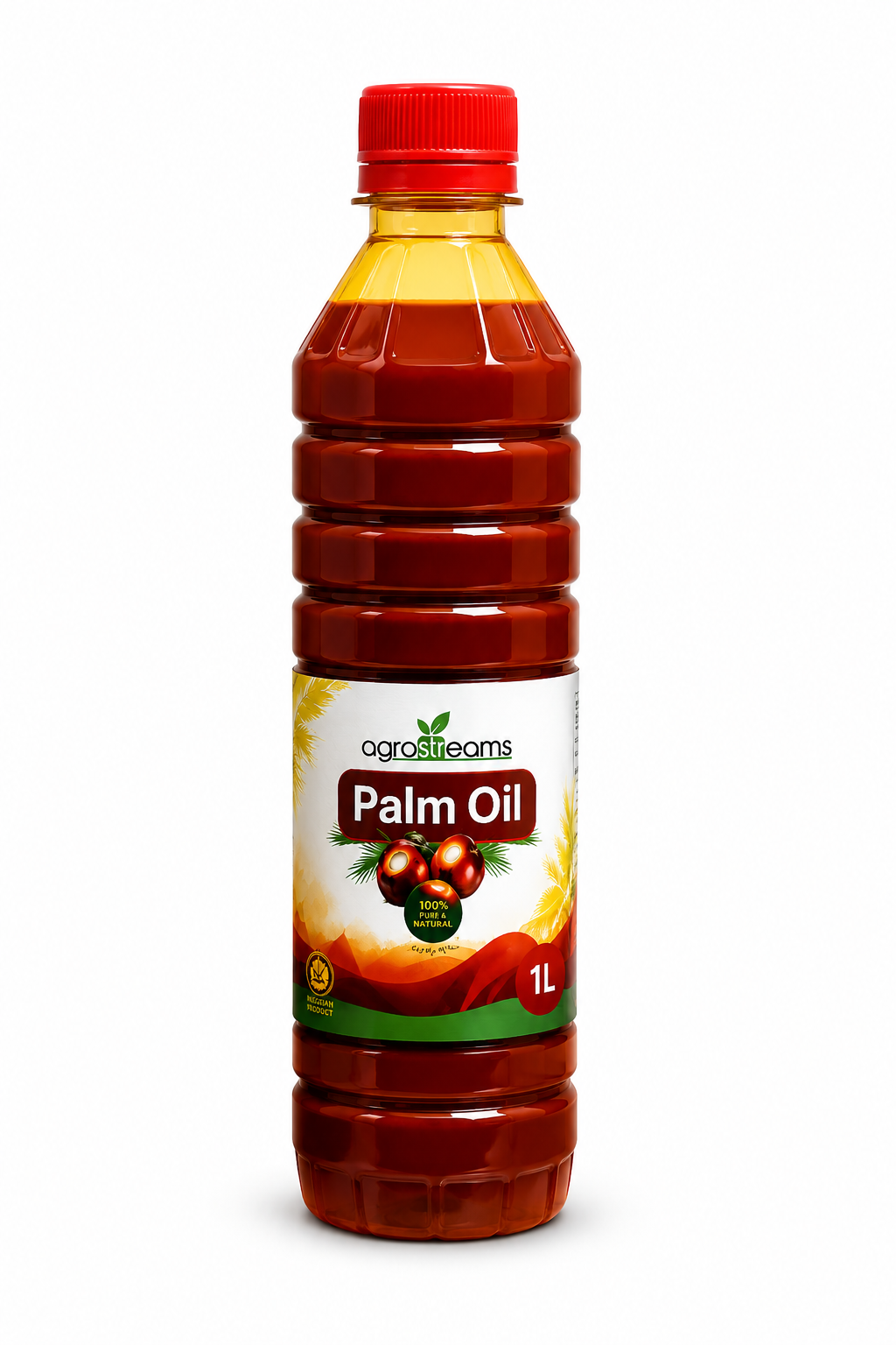 1 Litre palm oil bottle