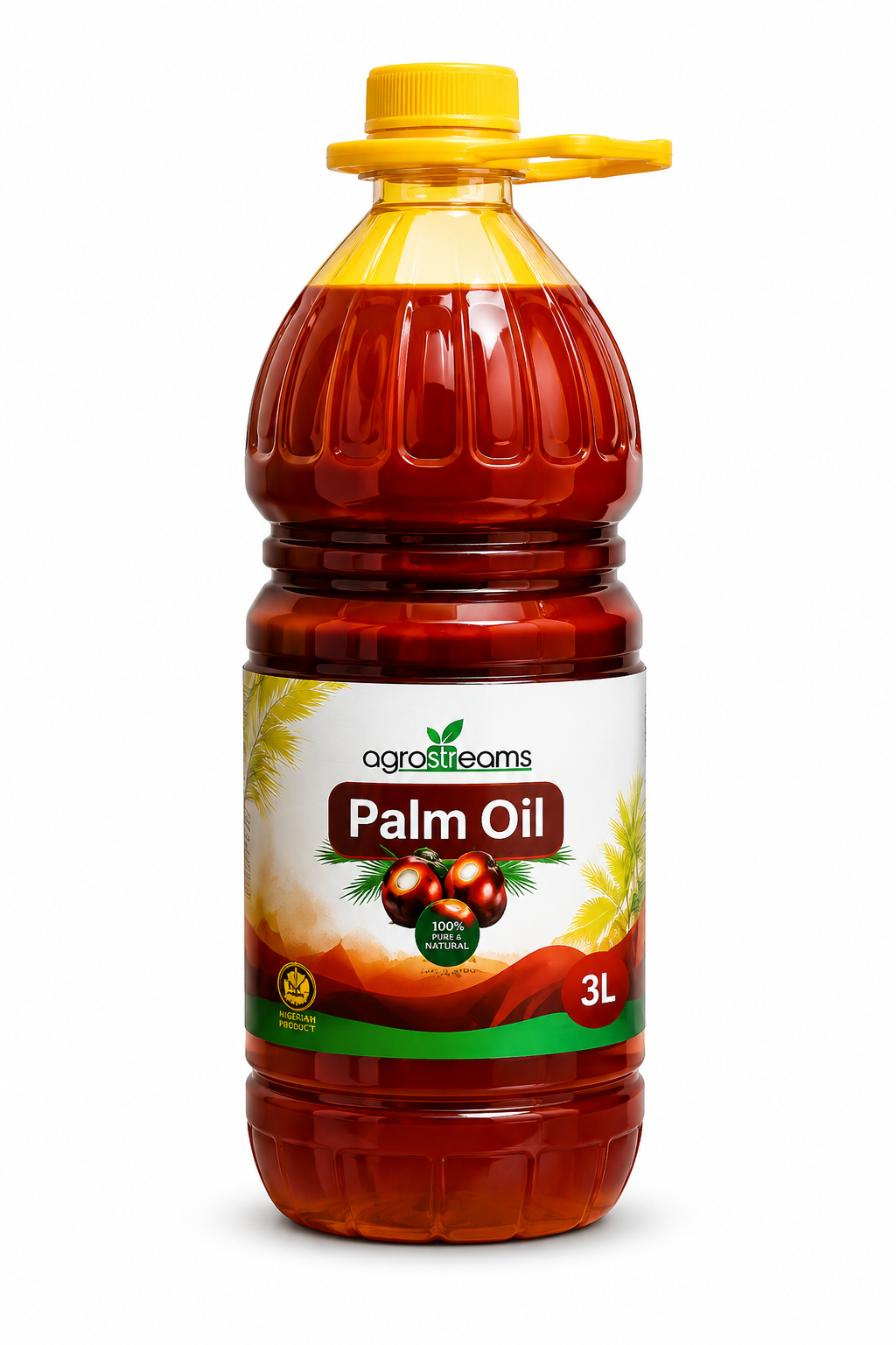 3 Litres palm oil bottle
